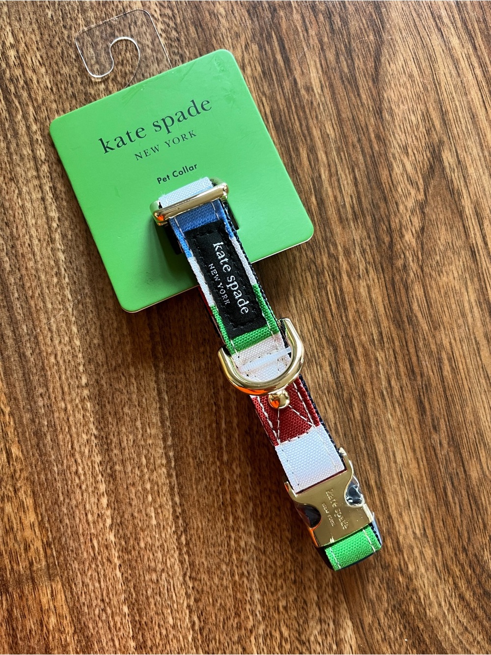 kate spade New York Adventure Stripe Collar S/M